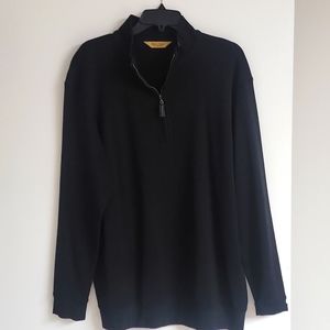 Men's Roundtree and Yorke 1/4 Zip Sweater